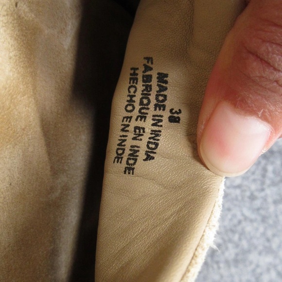 Free People Beige Suede Mules - Picture 5 of 6